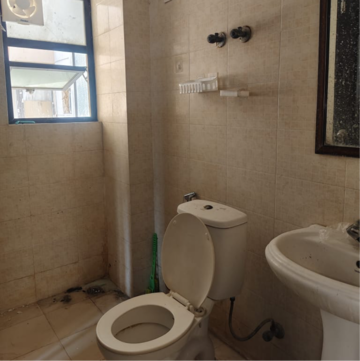Bathroom in 2 BHK Apartment at Logix Blossom County, Sector 137 – for Rent