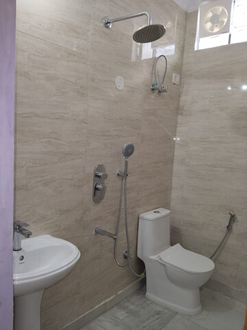 Bathroom in 2 BHK Apartment at Panchsheel Vihar – for Rent