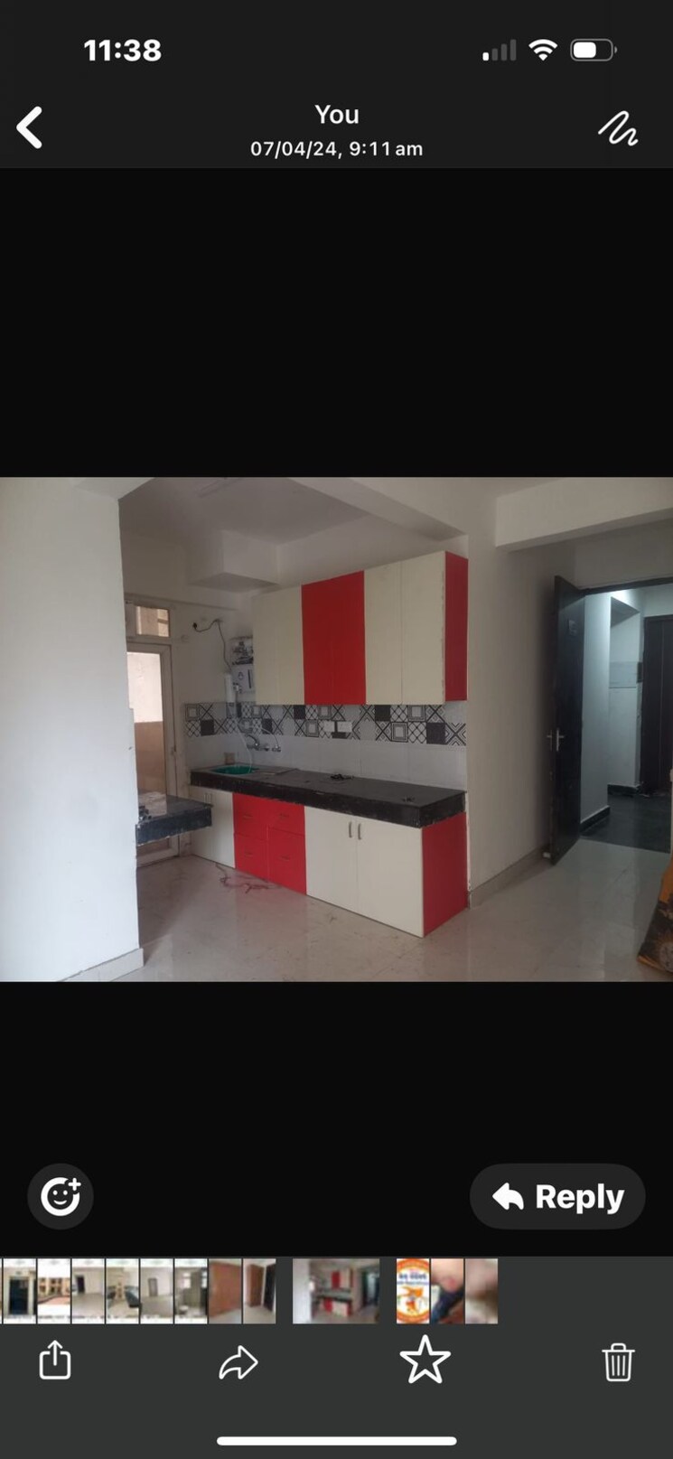 Kitchen, signature-global-park-4-and-5 3 Bedroom 1081 Sq.Ft. Builder Floor In Sohna Sector 36 Gurgaon 8664021