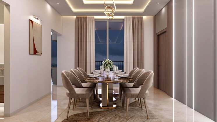 Living Room, radiance-solitaire 4 Bedroom 2127 Sq.Ft. Apartment In Madhavaram Chennai 8664007