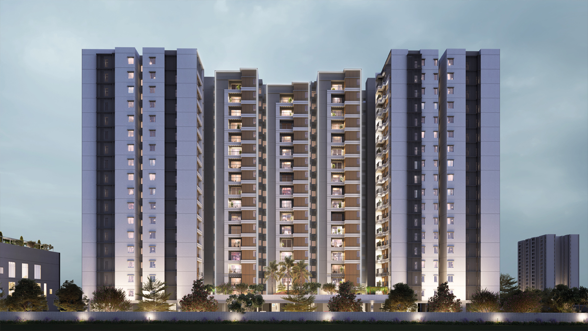4 BHK 2127 Sq.Ft. Apartment in Radiance Solitaire