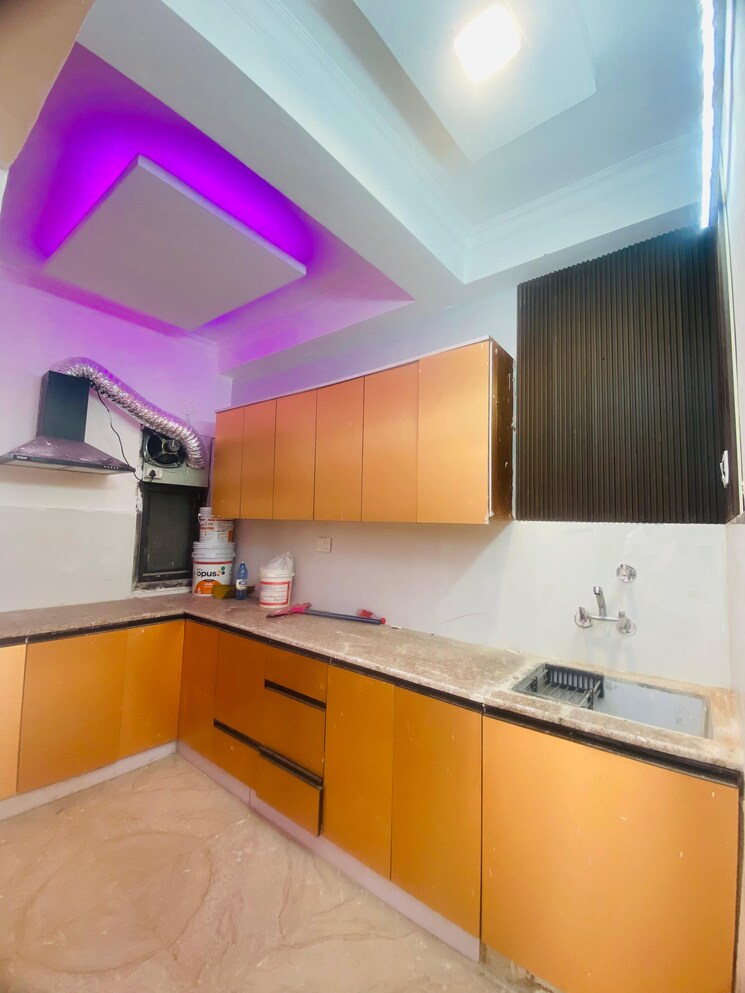 Kitchen, khirki extension 2 Bedroom 700 Sq.Ft. Builder Floor In Khirki Extension Delhi 8664104