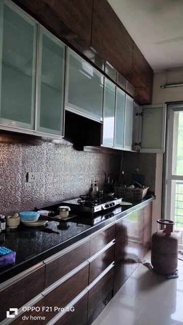 Kitchen in 2.5 BHK Apartment at Adhiraj Gardens, Kharghar – for Rent