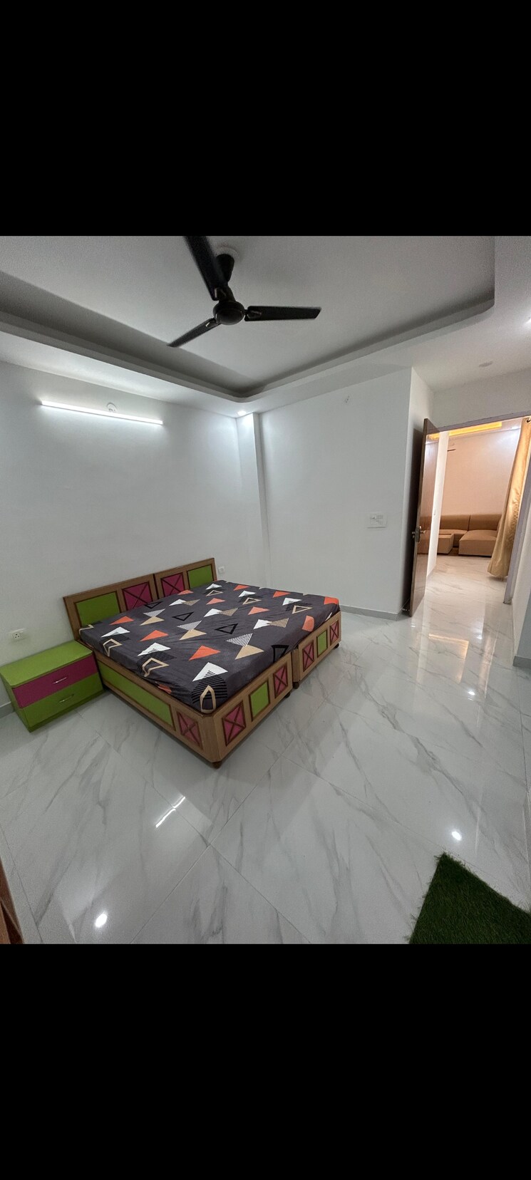 Bedroom, sushant-lok-3 1 Bedroom 600 Sq.Ft. Builder Floor In Sector 57 Gurgaon 8664187