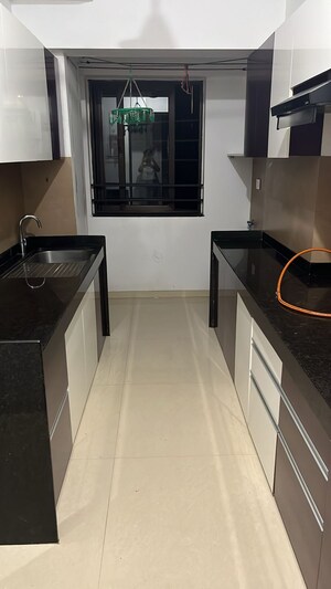 Kitchen in 4 BHK Apartment at Rustomjee Crown, Prabhadevi – for Sale