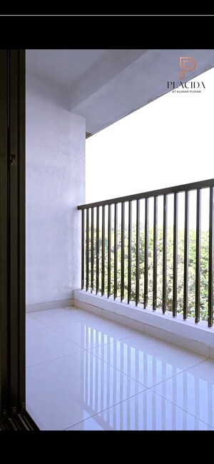 Balcony in 2 BHK Apartment at Kumar Purab, Hadapsar – for Sale