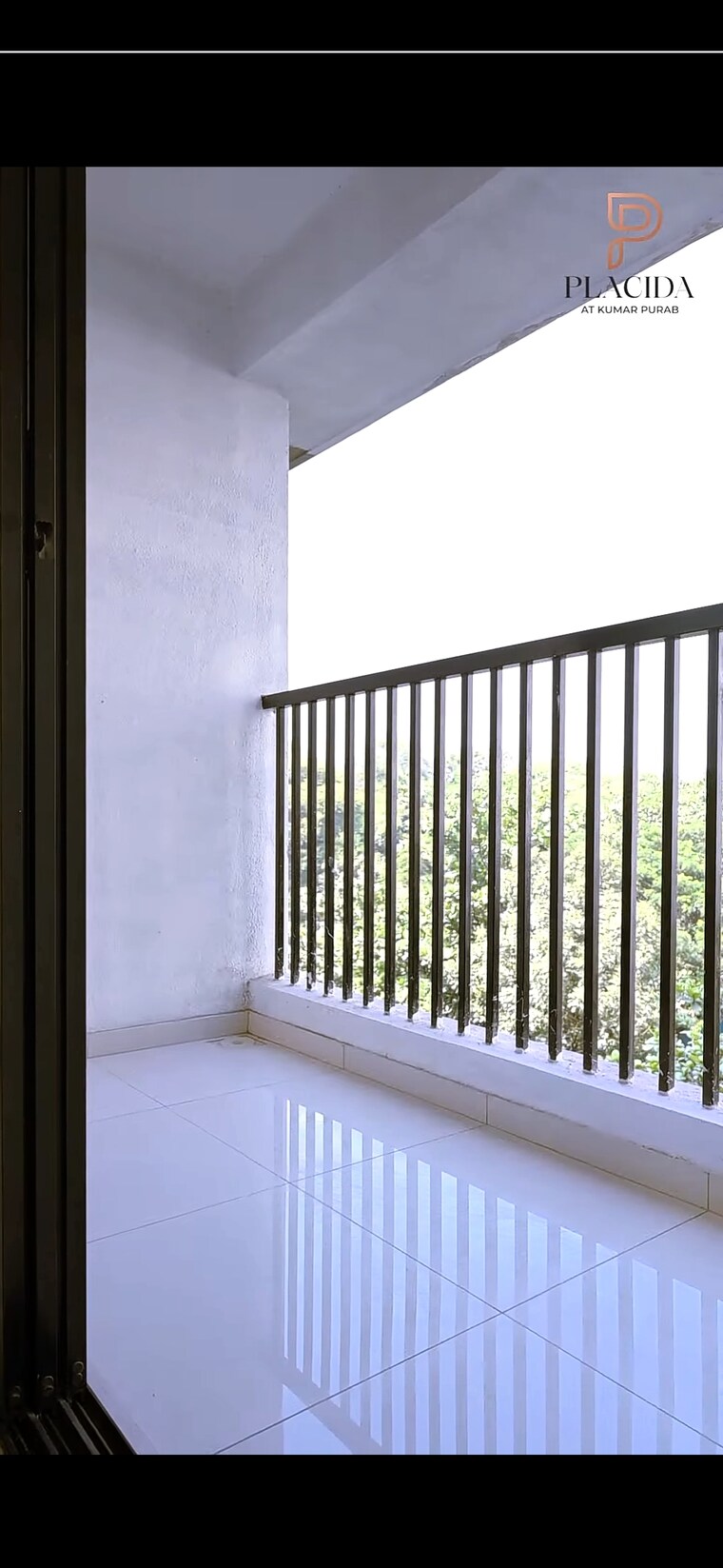 Balcony, kumar-purab 2 Bedroom 747 Sq.Ft. Apartment In Hadapsar Pune 8664350