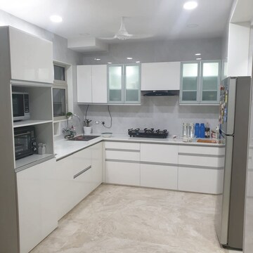 Kitchen in 3 BHK Apartment at Hiranandani Estate, Ghodbunder Road – for Rent