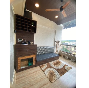 Living Room in 2 BHK Apartment at Rachana Bella Casa, Baner – for Sale