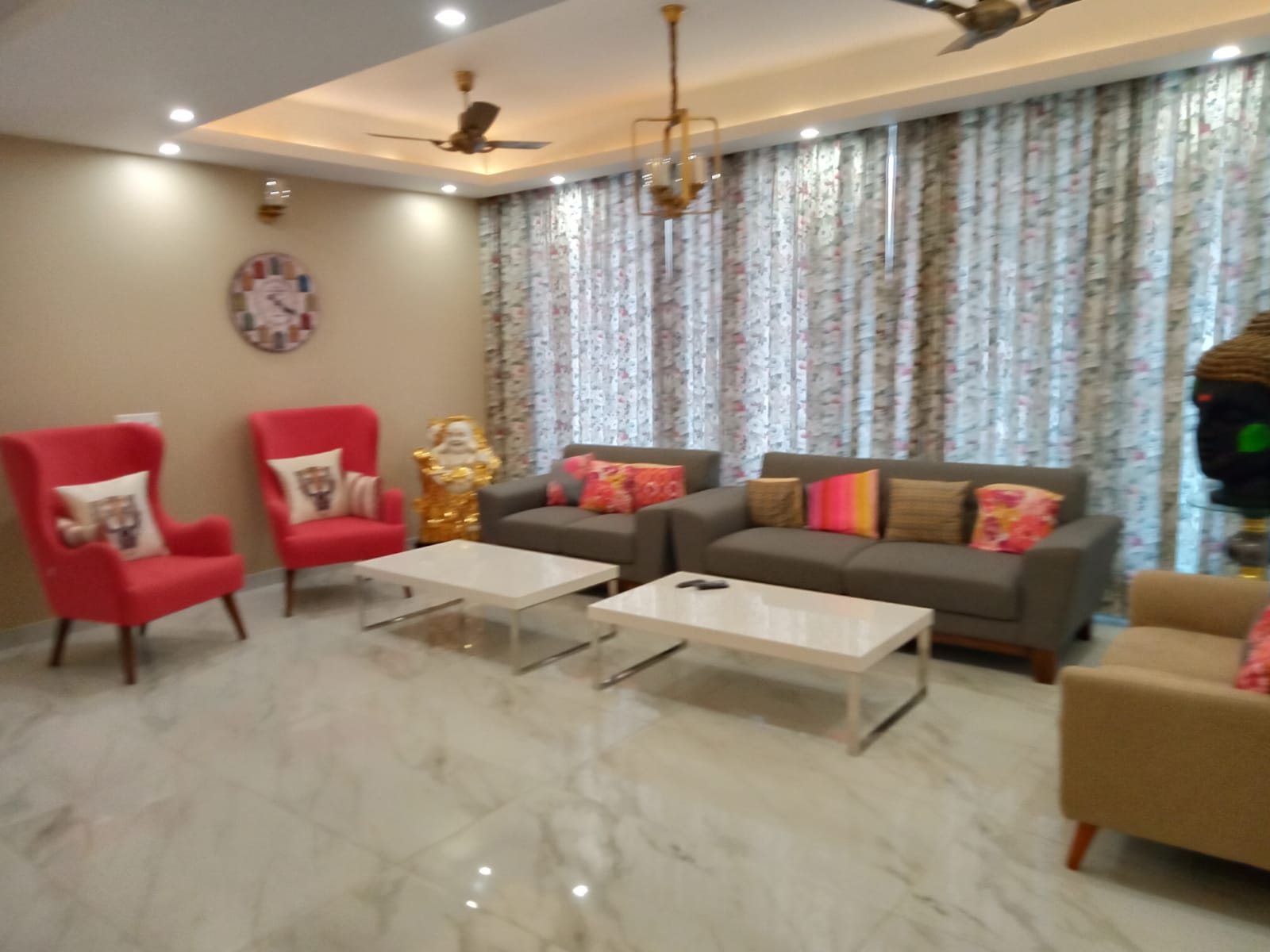 3.5 BHK + Pooja Room Apartment For Rent in Dhillon Burj One