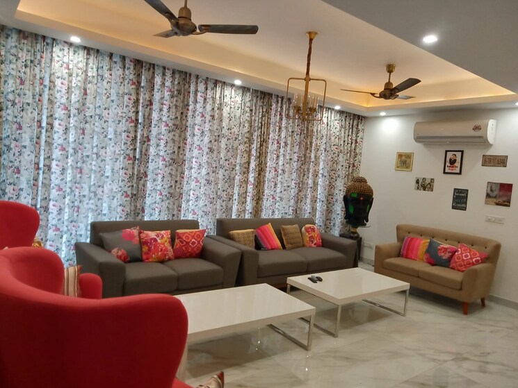 Living Room, dhillon-burj-one 3.5 Bedroom 2341 Sq.Ft. Apartment In Lohgarh Zirakpur 8664436