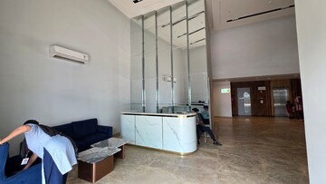 Building Lobby in 3.5 BHK Apartment at T Homes Phase 1, Siddharth Vihar – for Rent