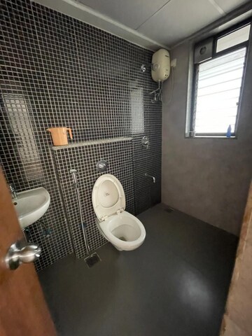 Bathroom in 2 BHK Apartment at Lodha Palava City Lakeshore Greens, Dombivli East – for Rent