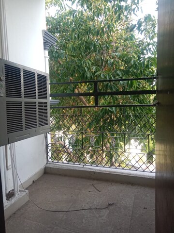 Balcony in 1 RK Apartment at RWA Qutab Enclave, Katwaria Sarai – for Rent