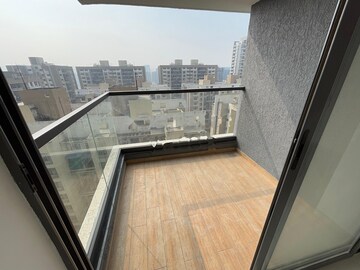 Balcony in 3 BHK Apartment at Majestique Signature Tower Phase 2, Balewadi – for Rent