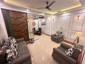 Living Room in 2 BHK Apartment at NK Savitry Enclave, Vip Road – for Rent