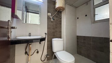 Bathroom in 2.5 BHK Apartment at Geotech Pristine Avenue, Sector 16c Greater Noida – for Rent
