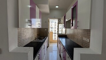 Kitchen in 2.5 BHK Apartment at Geotech Pristine Avenue, Sector 16c Greater Noida – for Rent