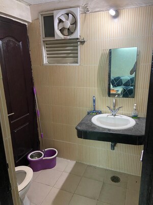 Attached Bathroom in 3 BHK Apartment at Paramount Symphony, Sain Vihar – for Sale
