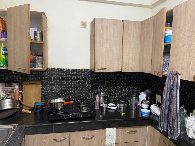 Kitchen, paramount-symphony 3 Bedroom 1425 Sq.Ft. Apartment In Sain Vihar Ghaziabad 8664680