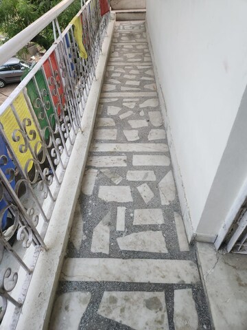 Balcony in 1 BHK Apartment at RWA Qutab Enclave, Katwaria Sarai – for Rent