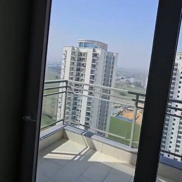 Balcony in 3 BHK Apartment at DLF The Ultima, Sector 81 – for Rent