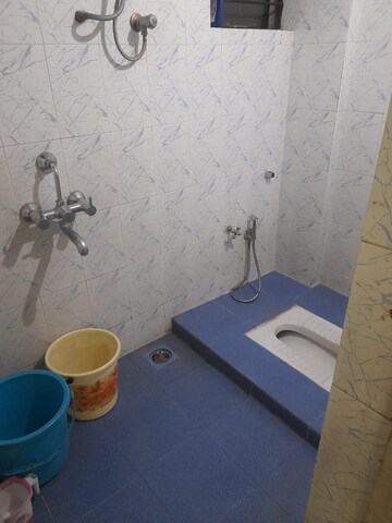 Bathroom in 2 BHK Apartment at Surobhi Park, Aundh – for Rent