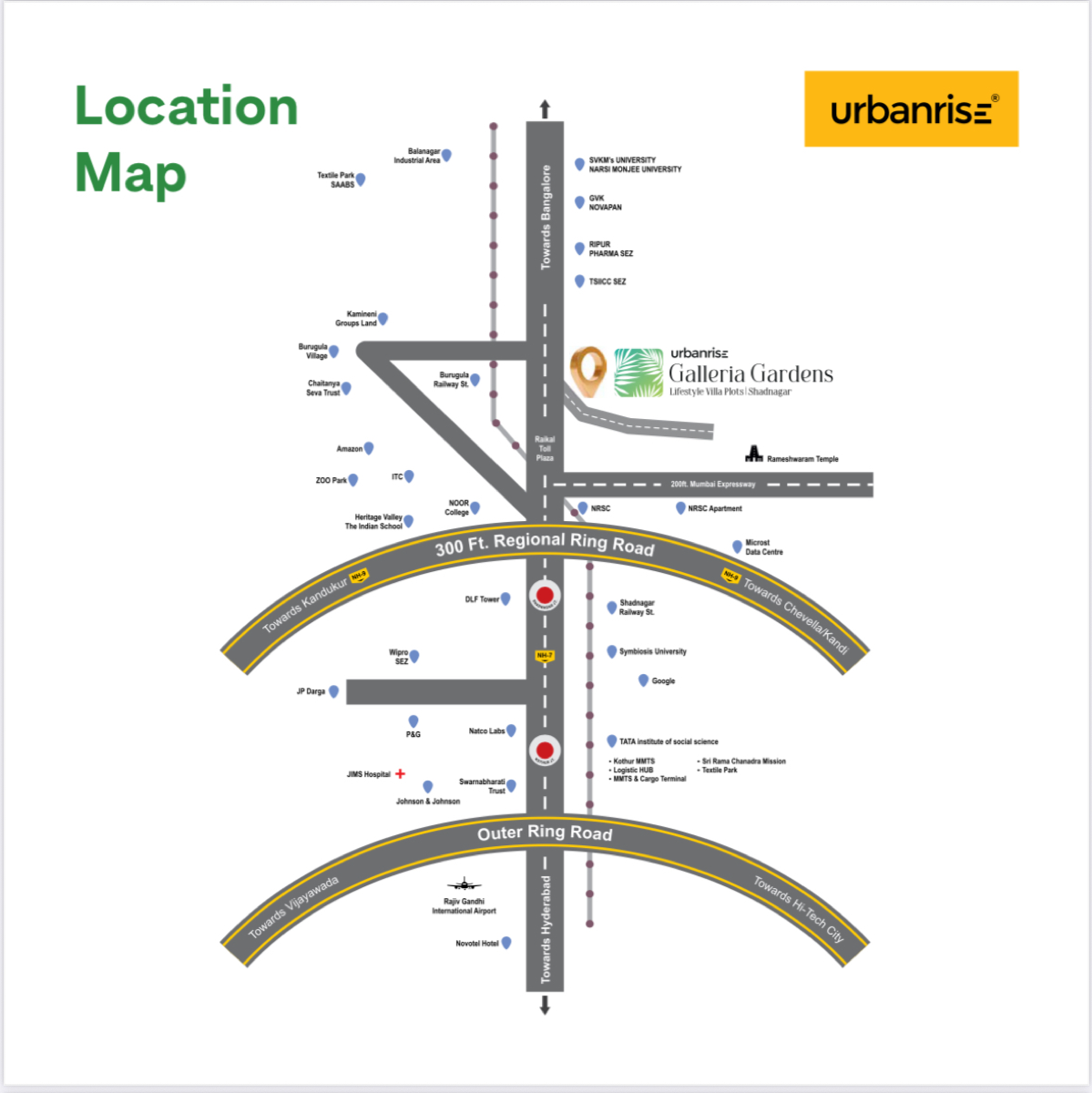 Plot For Sale in Urbanrise Galleria Gardens