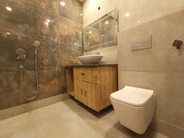 Bathroom in 3 BHK Builder Floor at Rajouri Garden – for Rent
