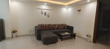 Living Room in 3 BHK Builder Floor at Gupta Awas, Sushant Lok I – for Rent