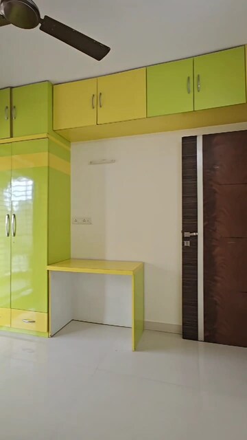 Bedroom in 2 BHK Apartment at Aristo Usha Heights, Kharghar – for Rent