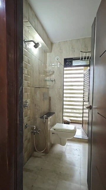 Bathroom in 2 BHK Apartment at Aristo Usha Heights, Kharghar – for Rent