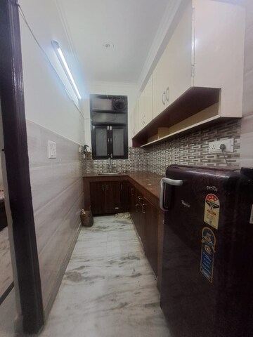 Kitchen in 1 BHK Builder Floor at Ansal Sushant Lok I, Sector 43 – for Rent
