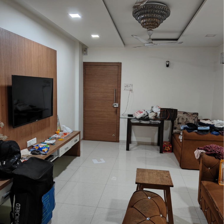 Living Room, vishal-srushti 2 Bedroom 1050 Sq.Ft. Apartment In Kharadi Pune 8665054