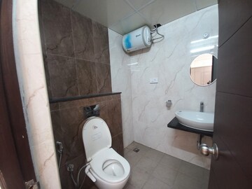 Bathroom in 3 BHK Apartment at Aparna Sarovar Zenith, Nallagandla – for Rent