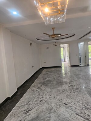 Building Lobby in 4 BHK Builder Floor at Pushpanjali Enclave – for Sale