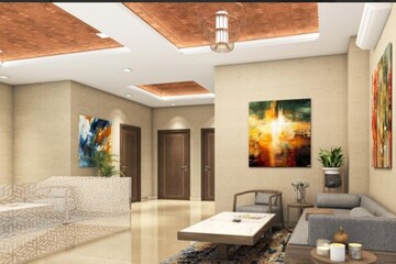 Living Room in 5 BHK Villa at Uchdpl Veridia Oakwood Enclave, Wave City – for Sale