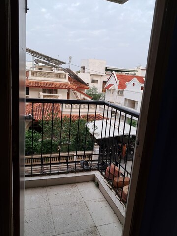 Balcony in 3 BHK Apartment at Manekbaug – for Rent