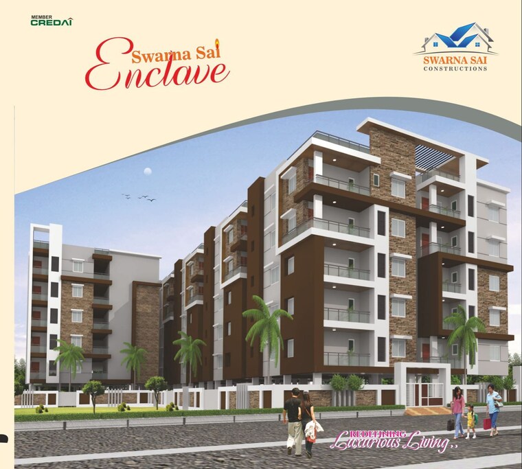 Exterior View, gajuwaka 3 Bedroom 1360 Sq.Ft. Apartment In Gajuwaka Vizag 8665184
