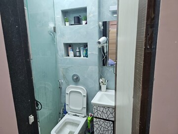 Bathroom in 2 BHK Apartment at Proviso Complex, Kharghar – for Rent