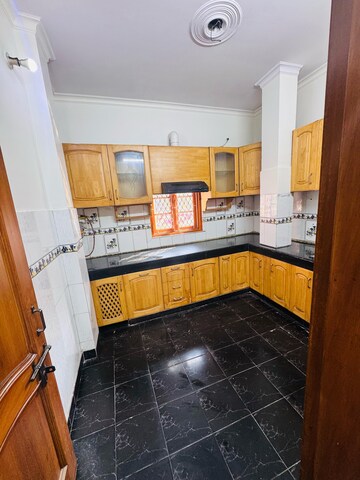 Kitchen in 2.5 BHK Apartment at Madhur Apartment, Paschim Vihar – for Rent