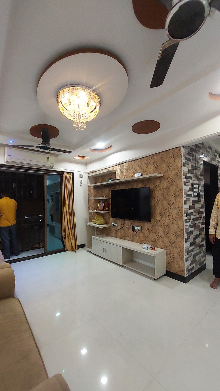 Living Room, ramchandra-nivas 2 Bedroom 1250 Sq.Ft. Apartment In Kopar Khairane Navi Mumbai 8665306