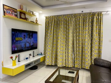 Living Room in 3 BHK Apartment at Purva Palm Beach, Hennur Road – for Rent