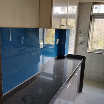 Kitchen in 2 BHK Apartment at Wadhwa Atmosphere O2, Nahur Gaothan – for Rent