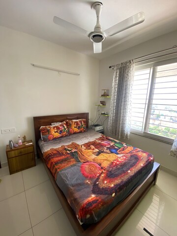 Bedroom in 3 BHK Apartment at Puravankara Palm Beach, Hennur – for Rent