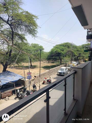 Balcony in 3 BHK Builder Floor at Mehrauli – for Rent