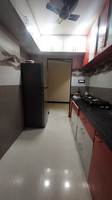 Kitchen in 2 BHK Apartment at Balaji Garden CHS, Kopar Khairane – for Rent