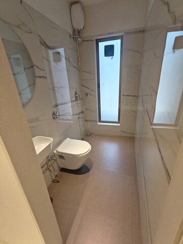 Bathroom in 1 BHK Apartment at JP North Aviva, Mira Road – for Rent