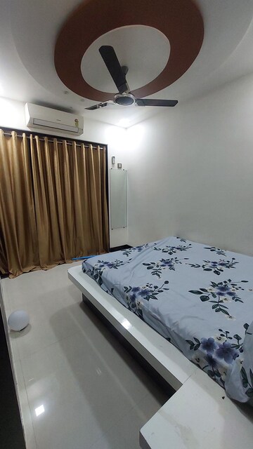 Bedroom in 2 BHK Apartment at Balaji Garden CHS, Kopar Khairane – for Rent
