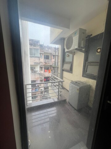 Balcony in 3 BHK Apartment at SS Southend Floors, South City 2 – for Rent